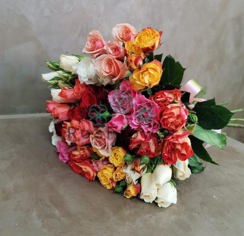 Букет цветов из: Розы в Частые