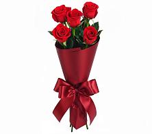 Букет 5 Красных роз Эдлесс Лав в Частые