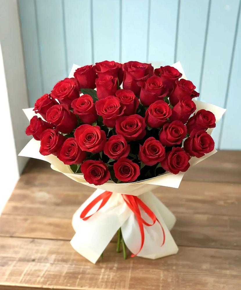 Букет 29 Красных роз в Частые