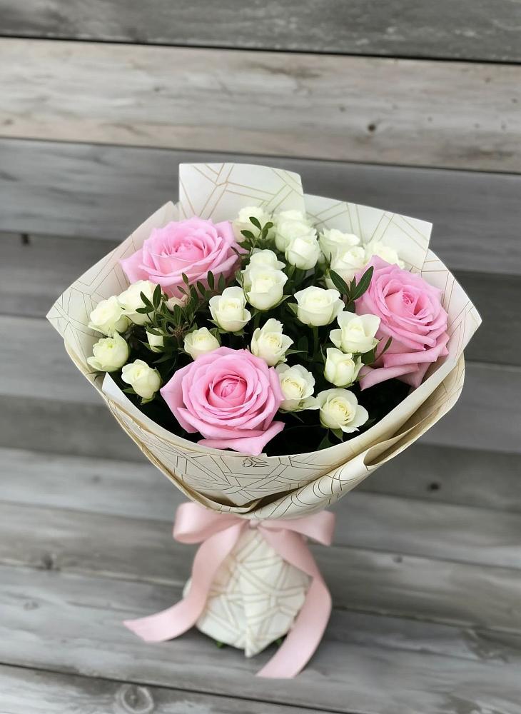 Букет цветов из: Розы в Частые