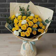 Букет цветов из:  Розы в Частые