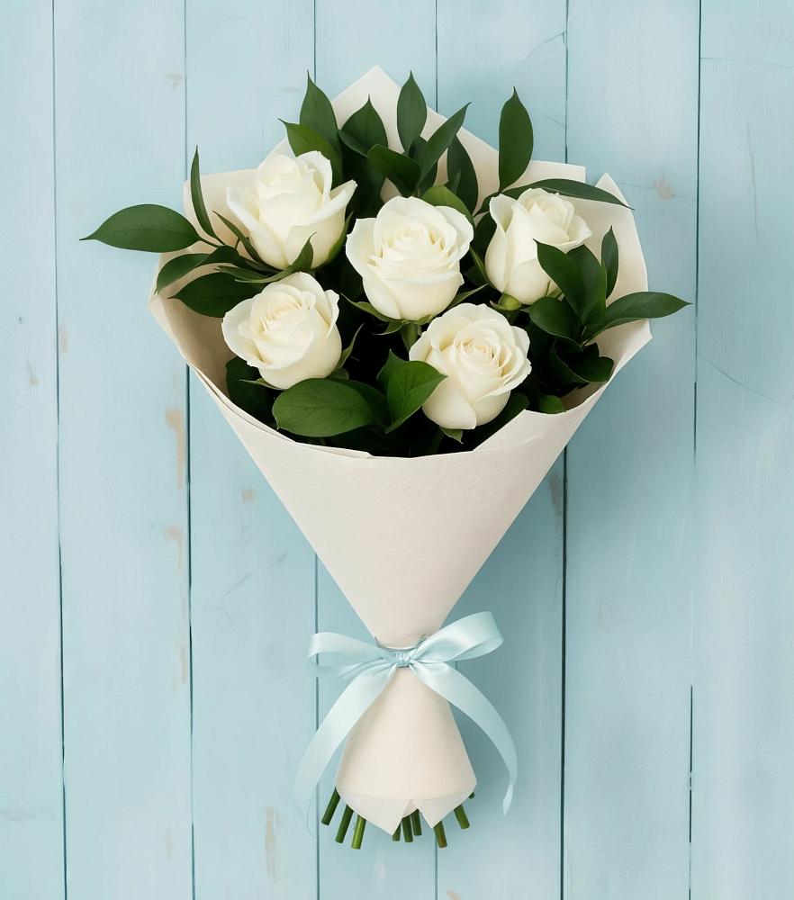 Букет цветов из: Розы в Частые