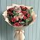 Букет цветов из: Гвоздики и Розы в Частые