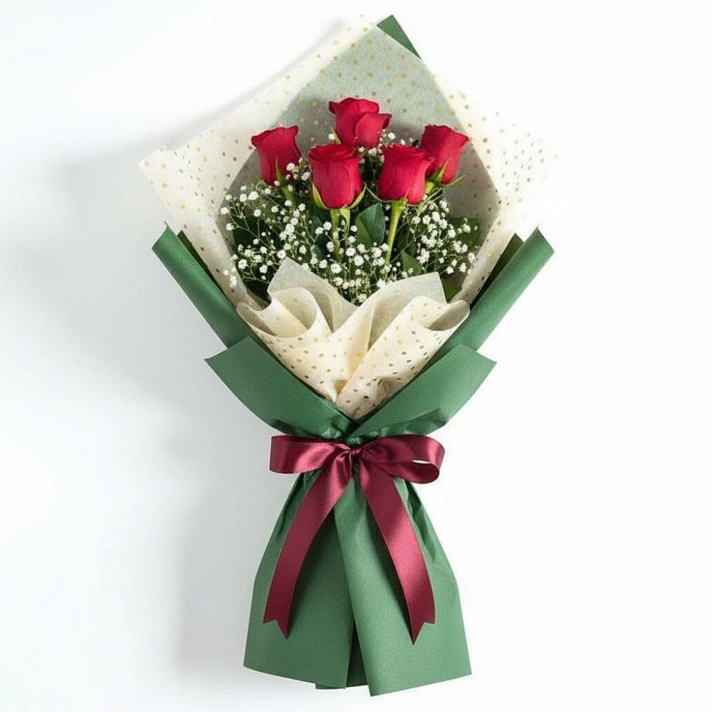 Букет цветов из: Розы в Частые