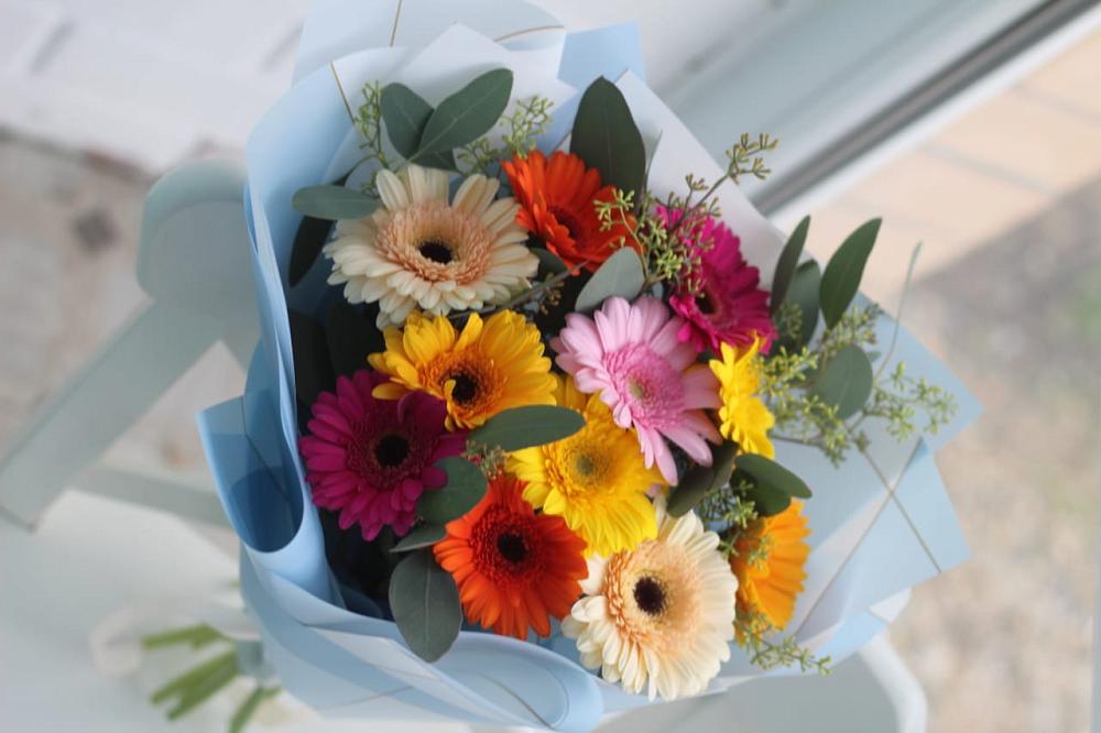 Букет цветов из: Герберы в Частые