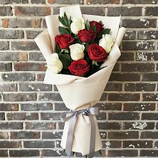 Букет цветов из:  Розы в Частые