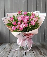 Букет Розовый кустик #REPLACE_PRED# Частые