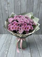 Букет цветов из:  Хризантемы в Частые