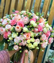 Букет цветов из:  Розы #REPLACE_PRED# Частые