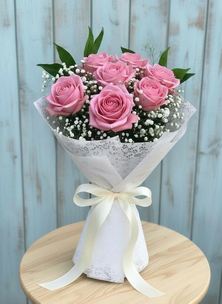 Букет цветов из: Розы в Частые