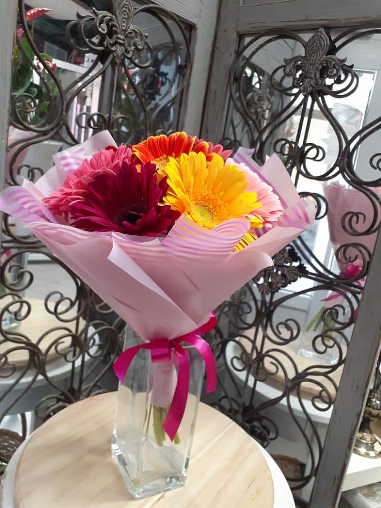 Букет цветов из: Герберы в Частые