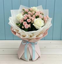 Букет цветов из:  Розы #REPLACE_PRED# Частые