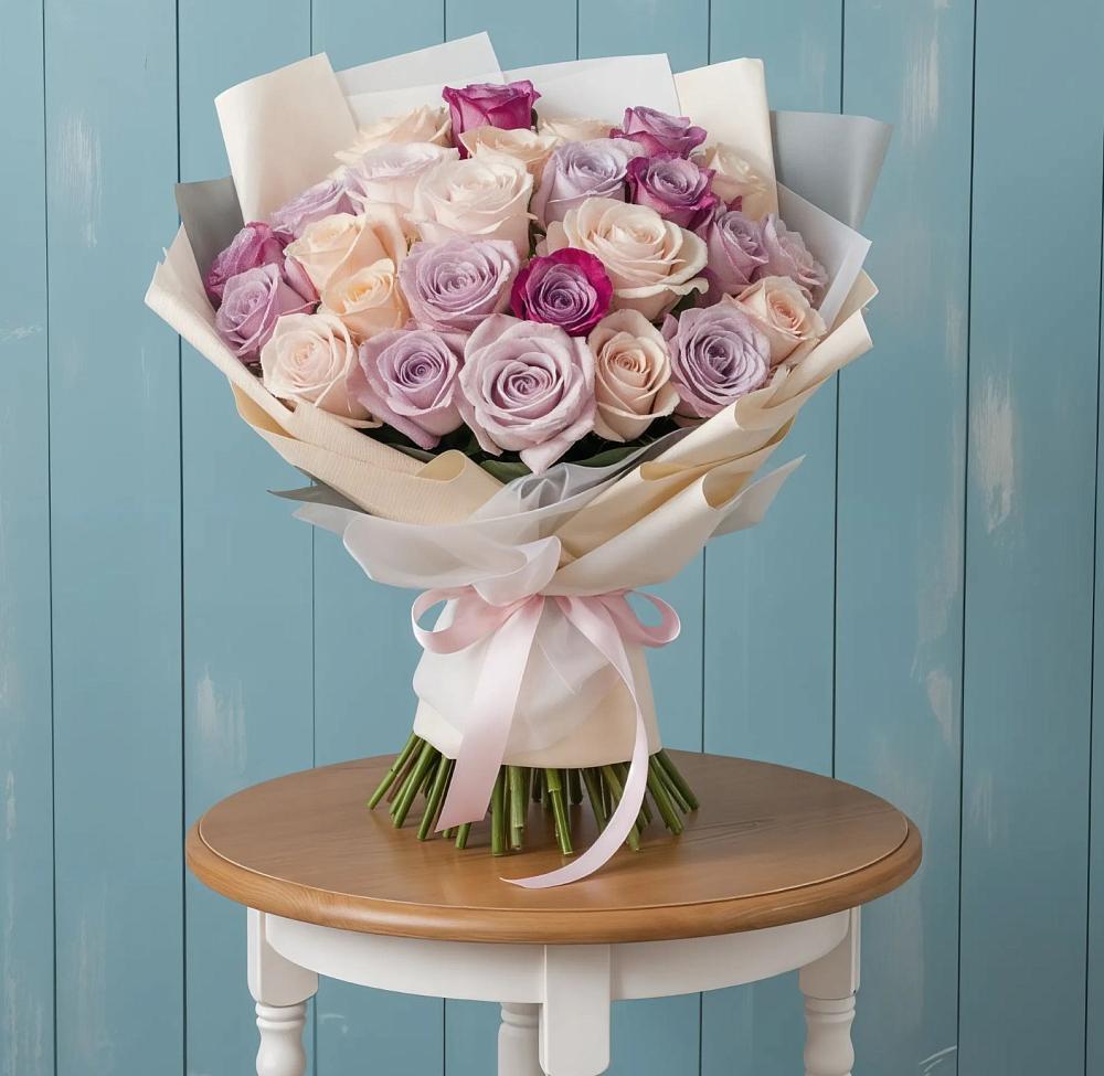 Букет цветов из: Розы в Частые