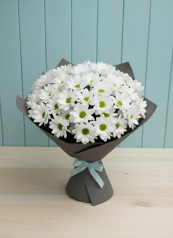 Букет цветов из: Хризантемы в Частые