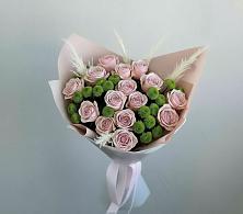 Букет цветов из:  Розы и Хризантемы в Частые