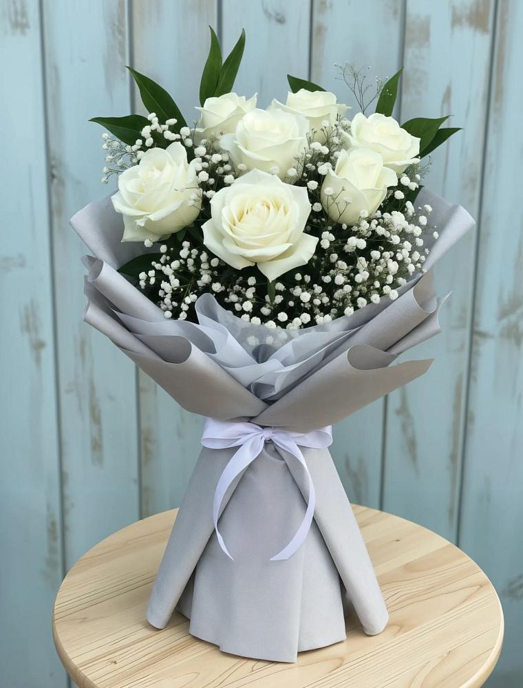 Букет цветов из: Розы в Частые