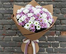 Букет цветов из:  Хризантемы в Частые