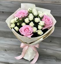 Букет цветов из:  Розы в Частые