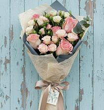 Букет цветов из:  Розы в Частые