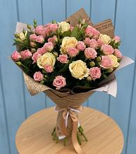 Букет цветов из:  Розы в Частые