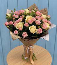 Букет цветов из:  Розы в Частые