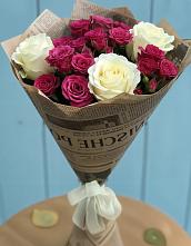 Букет цветов из:  Розы в Частые