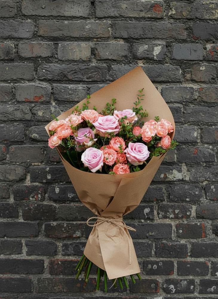 Букет цветов из: Розы в Частые