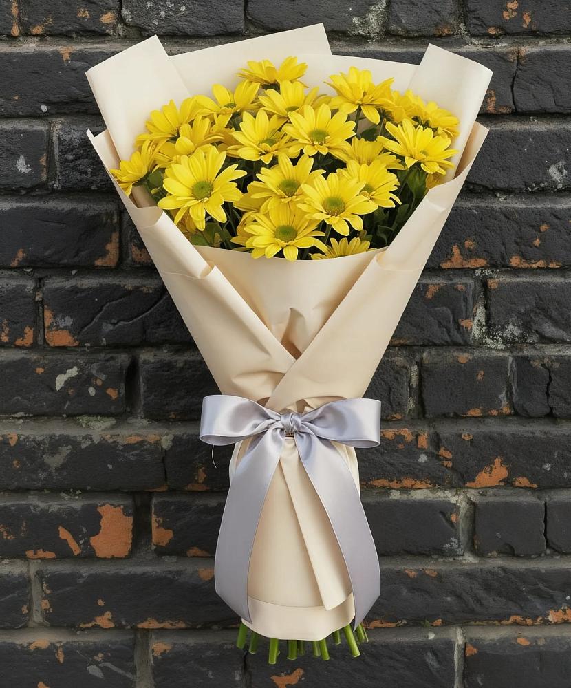 Букет цветов из: Хризантемы в Частые