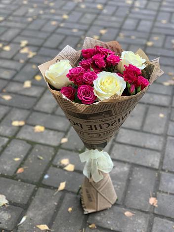 Букет цветов из: Розы в Частые
