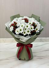 Букет цветов из:  Хризантемы в Частые