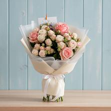 Букет цветов из:  Розы в Частые