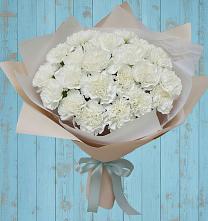 Букет цветов из:  Гвоздики в Частые