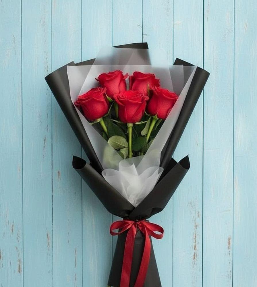 Букет цветов из: Розы в Частые