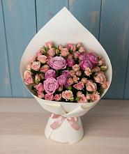 Букет цветов из:  Розы #REPLACE_PRED# Частые