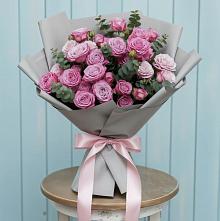 Букет цветов из:  Розы #REPLACE_PRED# Частые